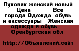 Пуховик женский новый › Цена ­ 2 600 - Все города Одежда, обувь и аксессуары » Женская одежда и обувь   . Оренбургская обл.